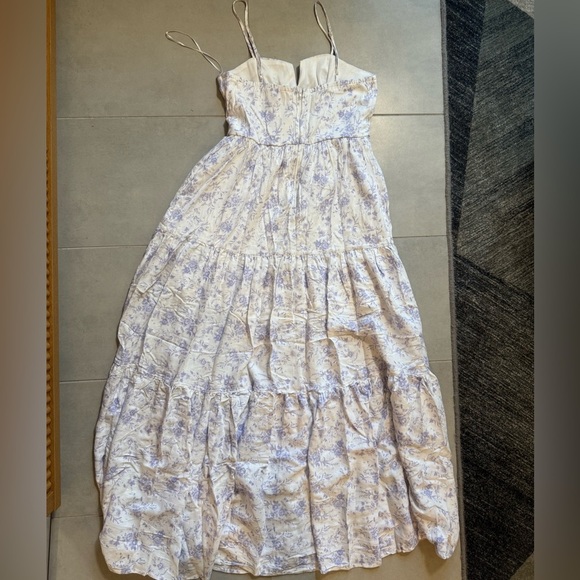 Francesca's Collections Floral Tiered Maxi Sundress NWT - Picture 10 of 11